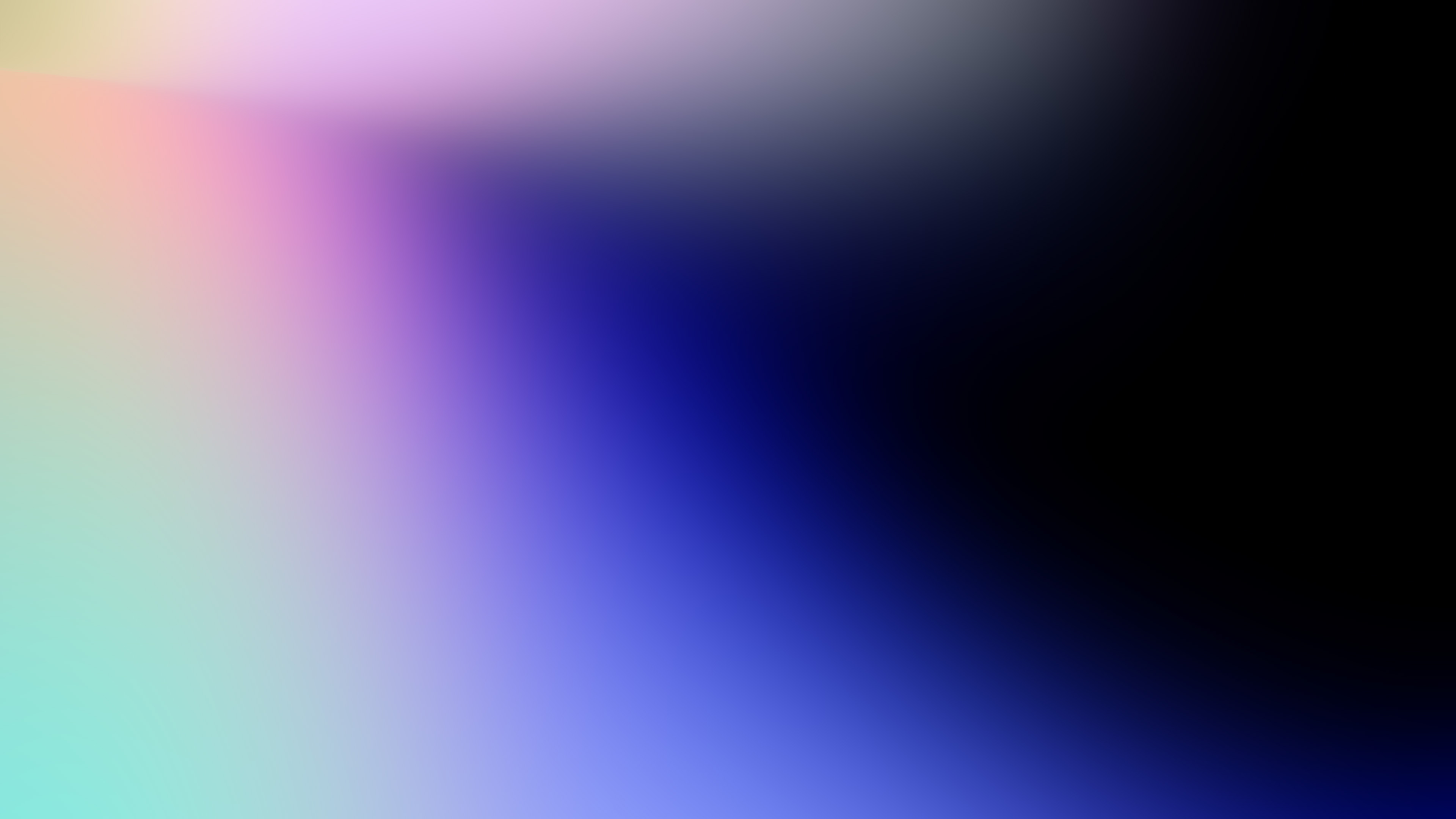 Abstract dark gradient background with soft multicolor transition
